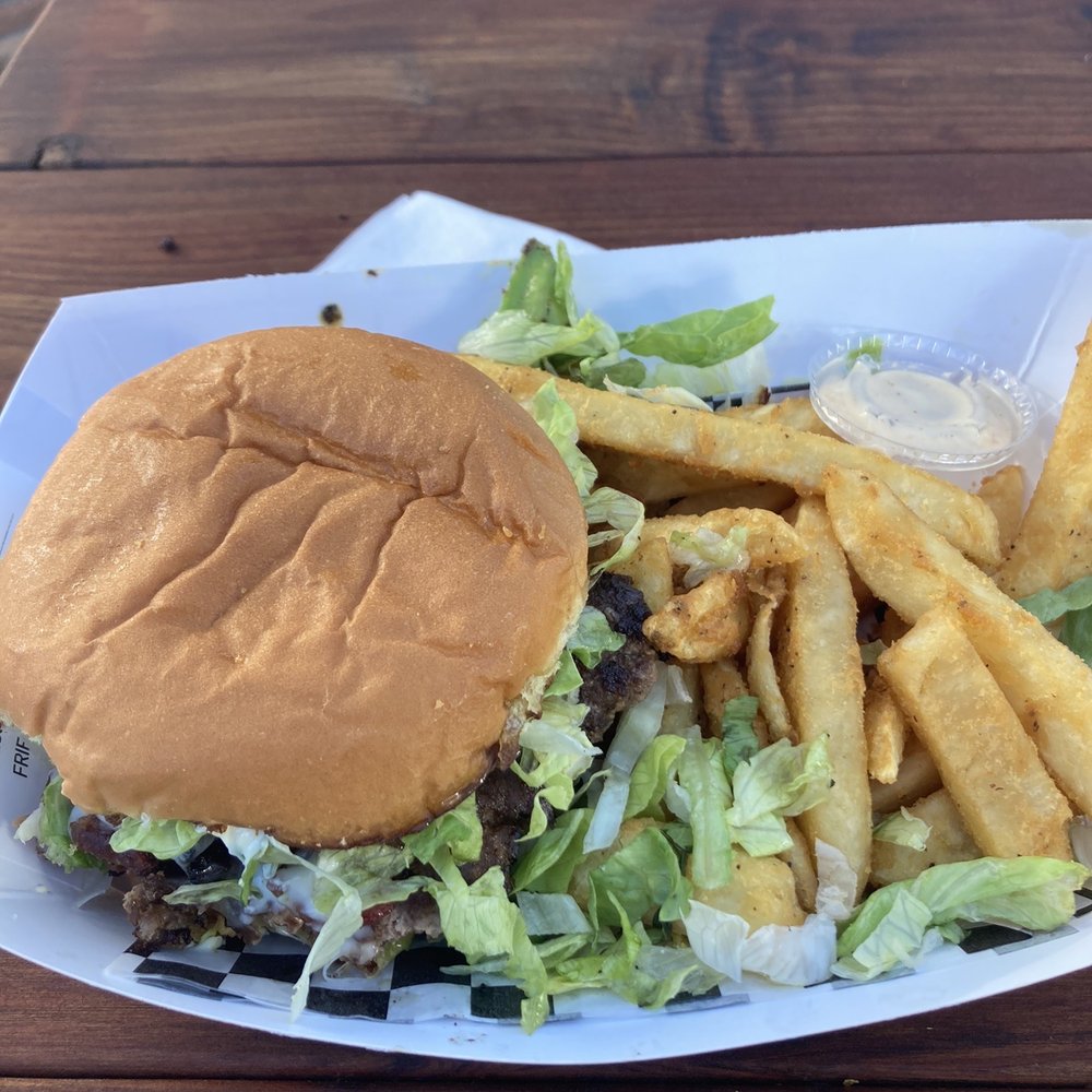 Skosh - Bacon avopena burger - Burgers Near Me - Waldport, Oregon Skosh - Bacon avopena burger - Burgers Near Me - Waldport, Oregon