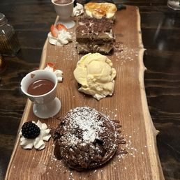 Dessert sampler - perfect for a taste of everything! Dessert sampler - perfect for a taste of everything!