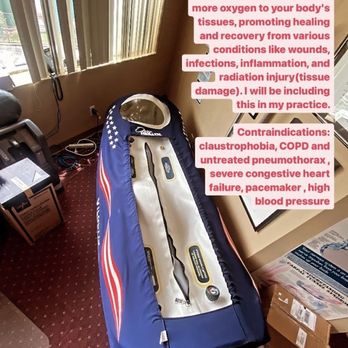 Dana Demartino - Hyperbaric chamber ^ description in photo - Chiropractors Near Me - Amityville, New York Dana Demartino - Hyperbaric chamber ^ description in photo - Chiropractors Near Me - Amityville, New York