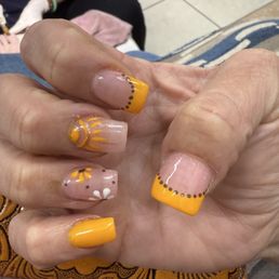Beautiful Soleil inspired nails  by the very talented Rose! She is theeeeee BEST!