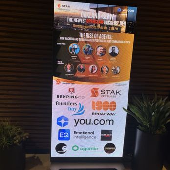 STAK Space - Franklin - Tech event board - Shared Office Spaces Near Me - Oakland, California
