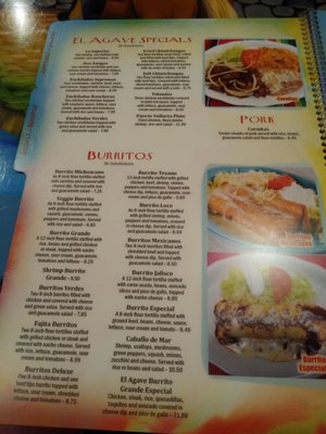Menu photo 4 El Agave Mexican Seafood Grill Seneca, SC