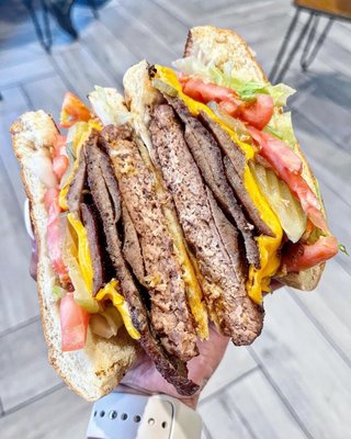 Canada Steak Burger by null
