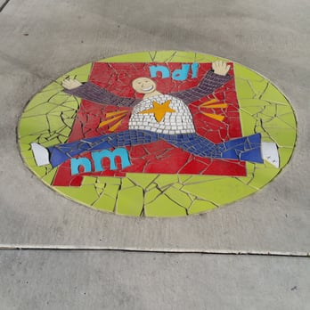 NDI New Mexico - Mosaic tile at the student entrance - Dance Studios Near Me - Albuquerque, New Mexico