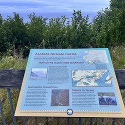 Homer View Point - Info Sign