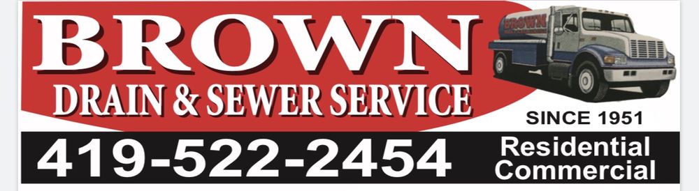 Slide of Brown Drain Service
