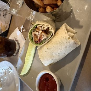 The Common Man - Fried chicken wrap - American Near Me - Concord, New Hampshire