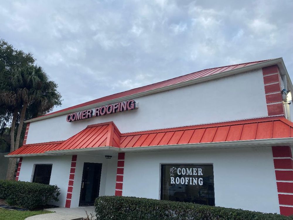 Slide of Comer Roofing