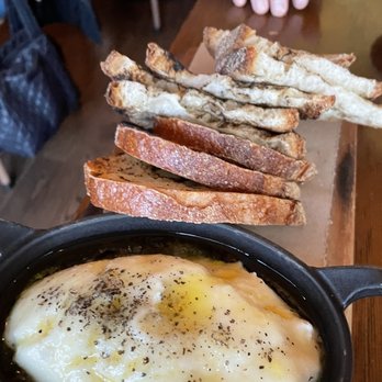 L'inizio - a pan of eggs and bread - Italian Near Me - Ardsley, New York
