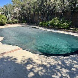 My now-covered pool.