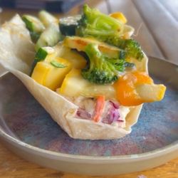 Dox on Winnipesaukee - I raved over these simple summer squash tacos