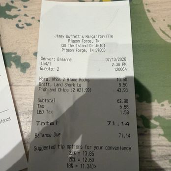 Margaritaville - Pigeon Forge - American Near Me - Pigeon Forge, Tennessee