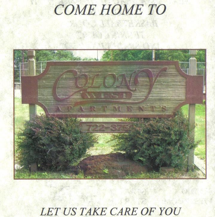 COLONY WEST APARTMENTS Updated April 2024 734 N Country Acres Ave