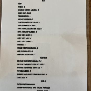 The Office - Beer and wine menu - Sandwiches Near Me - Boone, North Carolina The Office - Beer and wine menu - Sandwiches Near Me - Boone, North Carolina