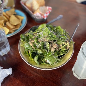 Cha Cha Cha - Warm Spinach Salad - Caribbean Near Me - San Francisco, California Cha Cha Cha - Warm Spinach Salad - Caribbean Near Me - San Francisco, California
