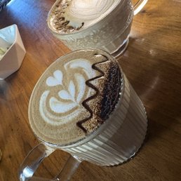 Mocha and chocolate pistachio Mocha and chocolate pistachio