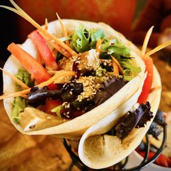 Bru Chicago - VEGAN Tofu Teriyaki crêpe