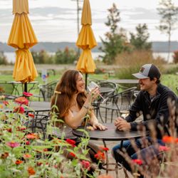 Bel Lago Vineyards & Winery - Patio Seating with Lake Leelanau Views
Photography by Hudson & Co Photo
