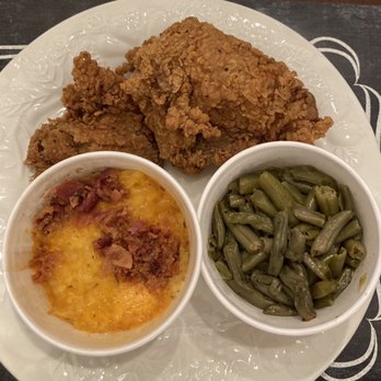 Cracker Barrel Old Country Store - Fried chicken breast & wing, green beans, loaded hashbrown casserole - American Near Me - Goodyear, Arizona Cracker Barrel Old Country Store - Fried chicken breast & wing, green beans, loaded hashbrown casserole - American Near Me - Goodyear, Arizona
