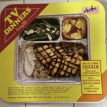 Lazy Dog Restaurant & Bar - TV Dinner Lemon Chicken - New American Near Me - Cerritos, California