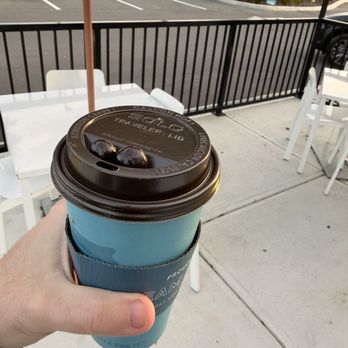 Caribou Coffee - Chocolate Covered Coffee Beans on the Hot Mocha - The best in the biz! - Coffee & Tea Near Me - Lutz, Florida