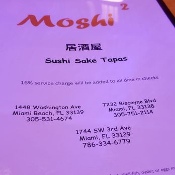 Moshi Moshi - Sushi Bars Near Me - Miami Beach, Florida
