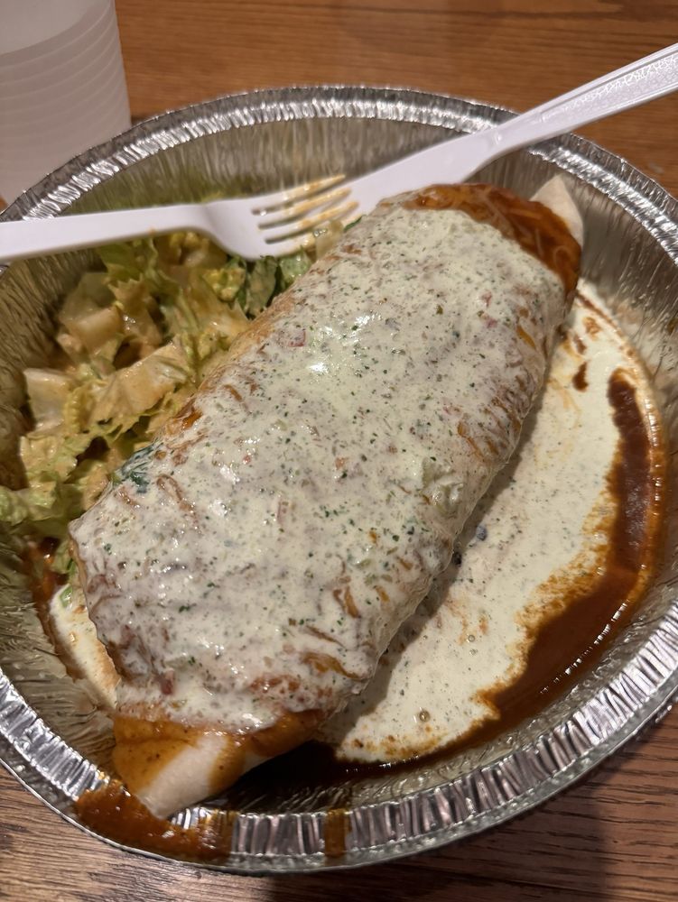 Food from Fiesta Mexican Grill