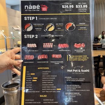 Nabe Hotpot - menu - Hot Pot Near Me - Las Vegas, Nevada Nabe Hotpot - menu - Hot Pot Near Me - Las Vegas, Nevada