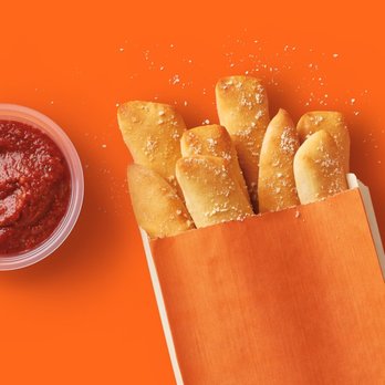 Little Caesars Pizza - a bag of fries and a bowl of ketchup - Pizza Near Me - Lacey, Washington