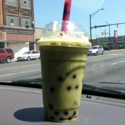 China Wok - Avocado bubble tea :)