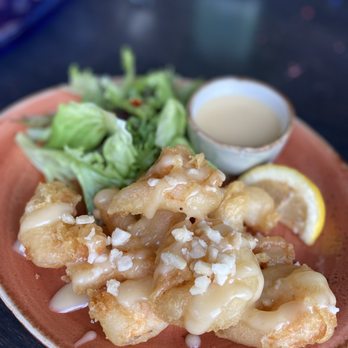 Kō - Lavender Honey Macadamia Nut Shrimp amazing. - Seafood Near Me - Maui, Hawaii