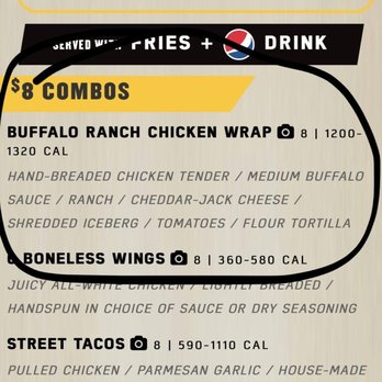 Buffalo Wild Wings - Menu - American Near Me - Clermont, Florida Buffalo Wild Wings - Menu - American Near Me - Clermont, Florida