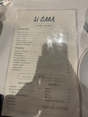 Menu photo 4 Si Cara Cambridge, MA
