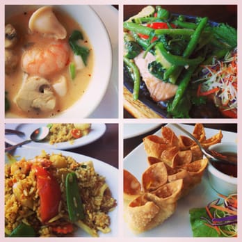 Thai Rhapsody - Tom kha, salmon, pineapple fried rice, crab Rangoon - Thai Near Me - Mill Creek, Washington Thai Rhapsody - Tom kha, salmon, pineapple fried rice, crab Rangoon - Thai Near Me - Mill Creek, Washington