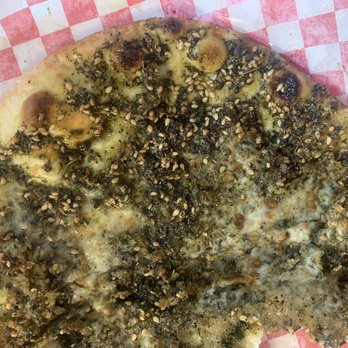 Fufu's Mid East Grill - Zatar Pie with cheese - Mediterranean Near Me - Riverside, California