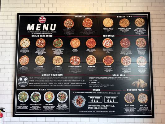 Menu photo 2 Cascadia Pizza Tempe, AZ