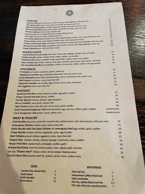 Menu photo 8 Le Soleil San Francisco, CA Menu photo 8 Le Soleil San Francisco, CA