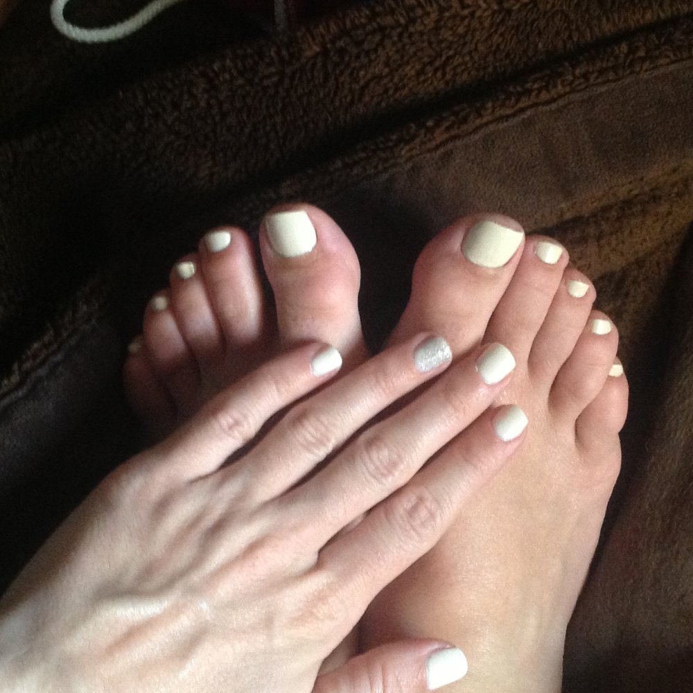 Nails by Ploy - My Vampire is Buff, OPI gel mani and regular pedi :) - Nail Salons Near Me - Miami, Florida