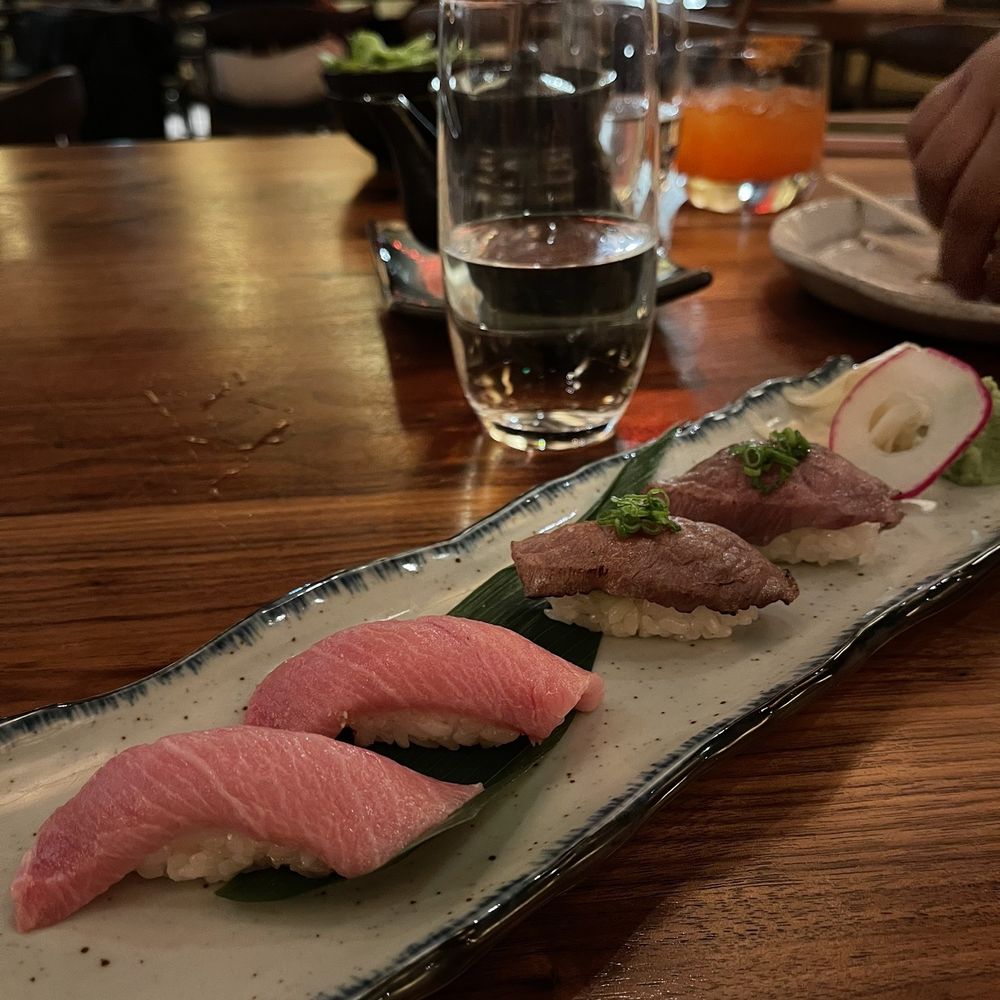 Ozumo - Otoro Nigiri & Wagyu (A-5) Nigiri - Sushi Bars Near Me - San Francisco, California Ozumo - Otoro Nigiri & Wagyu (A-5) Nigiri - Sushi Bars Near Me - San Francisco, California