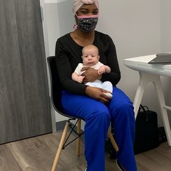 SOS Lactation - Baby Ediz after his second tongue tie class. The colic is gone and he has made drastic feeding improvement already!