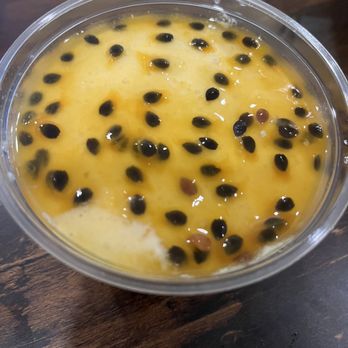 Brazuca Cafe - Passion fruit mousse - Brazilian Near Me - Costa Mesa, California
