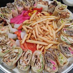 Crispy Bites Shawarma Abu Abed - Mixed Arabic Family Meal $67.80.