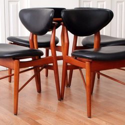 An Orange Moon - Finn Juhl Dining Chairs