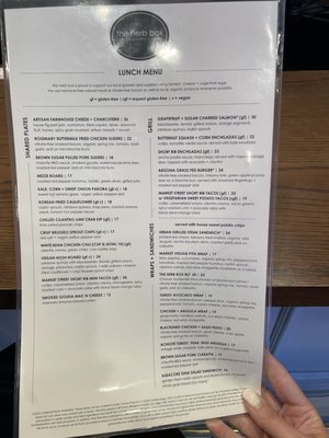 Menu photo 8 The Herb Box Scottsdale, AZ Menu photo 8 The Herb Box Scottsdale, AZ