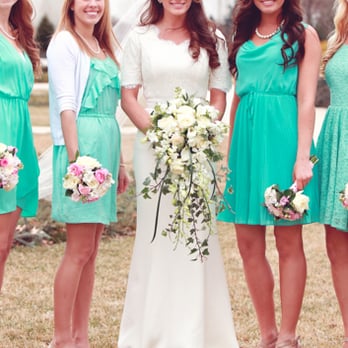 Karin's Florist - My bridesmaid's little pink/white bouquets were so cute/perfect! - Florists Near Me - Vienna, Virginia