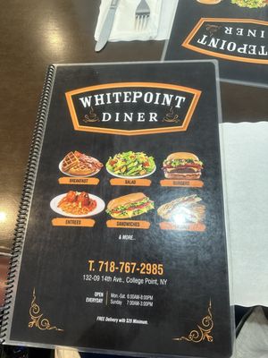 Menu photo 5 Whitepoint Diner College Point, NY