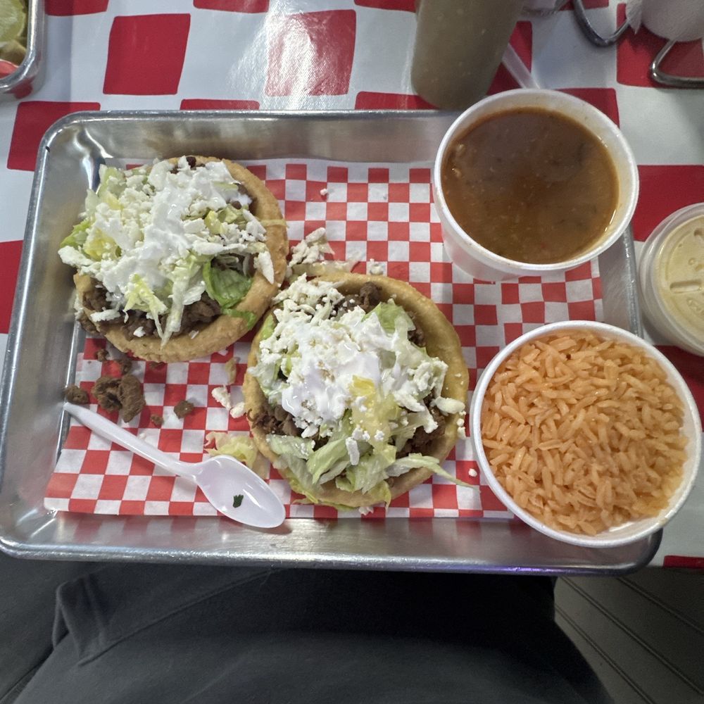 Abuelito's Street Tacos - Sope plate - Mexican Near Me - Forney, Texas