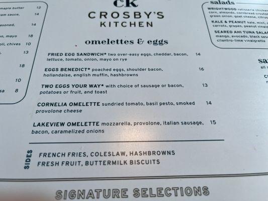 Crosby'S Kitchen Niles Menu: Discover Delicious Delights