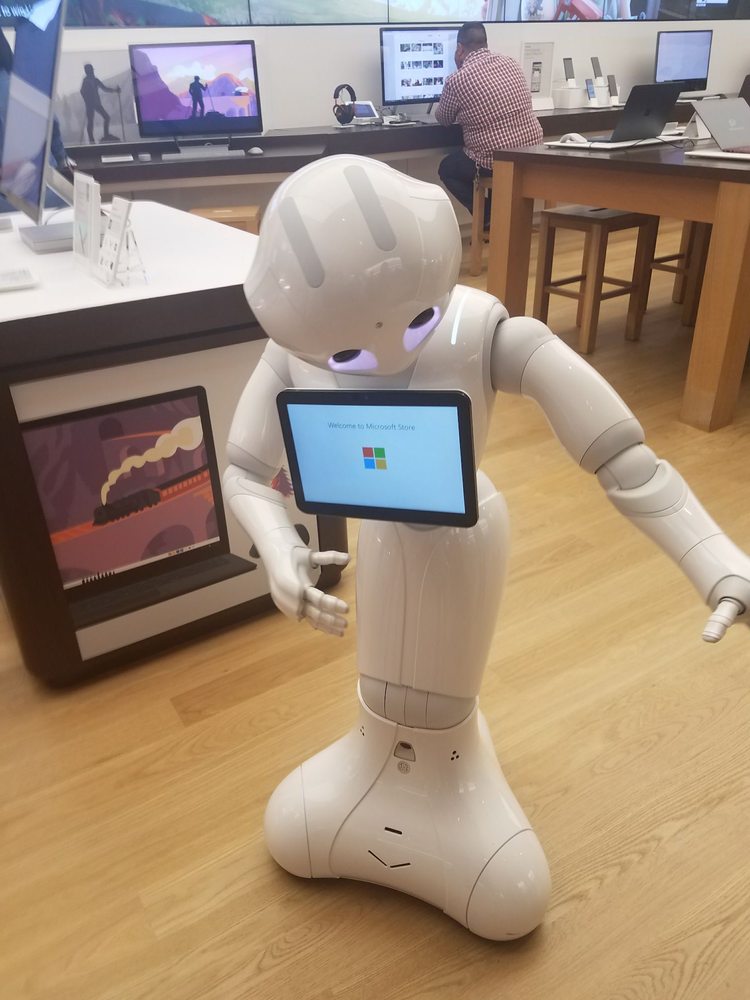 microsoft robot pepper