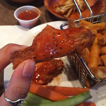 Anchor Bar - Tiny drumstick that was overcooked and dry. I had to ask for extra sauce to mask the dryness. Barely had any meat on the wing... - Chicken Wings Near Me - San Antonio, Texas Anchor Bar - Tiny drumstick that was overcooked and dry. I had to ask for extra sauce to mask the dryness. Barely had any meat on the wing... - Chicken Wings Near Me - San Antonio, Texas